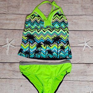 Girls 2 piece Tankini Size 14